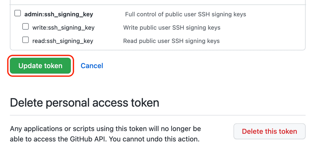 깃헙(Github) 액세스토큰 사용 시 refusing to allow a Personal Access Token to ...